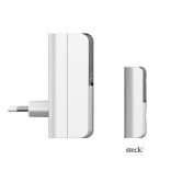 Byron Vezeték nélküli HÁLÓZATI csengő KINETIKUS nyomógombbal