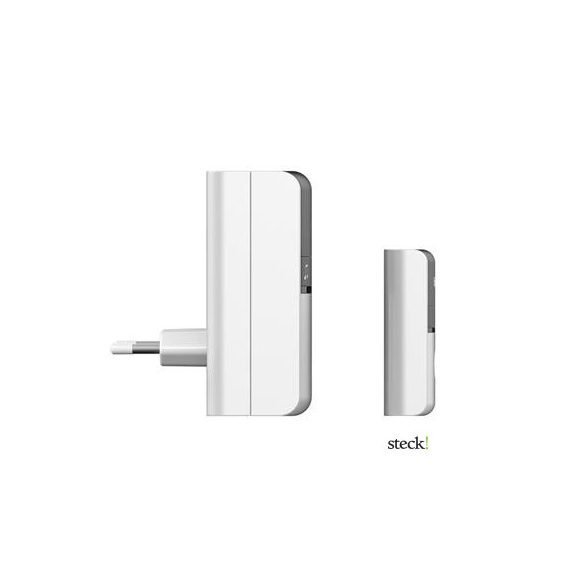 Byron Vezeték nélküli HÁLÓZATI csengő KINETIKUS nyomógombbal