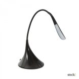 Platinet Asztali lámpa, 3,5W, fekete