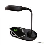 Platinet Asztali lámpa, 3W, fekete