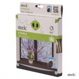 steck! Ablaktömítő, D profil, BARNA, 6m