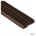 steck! Ablaktömítő, E profil, BARNA, 6m