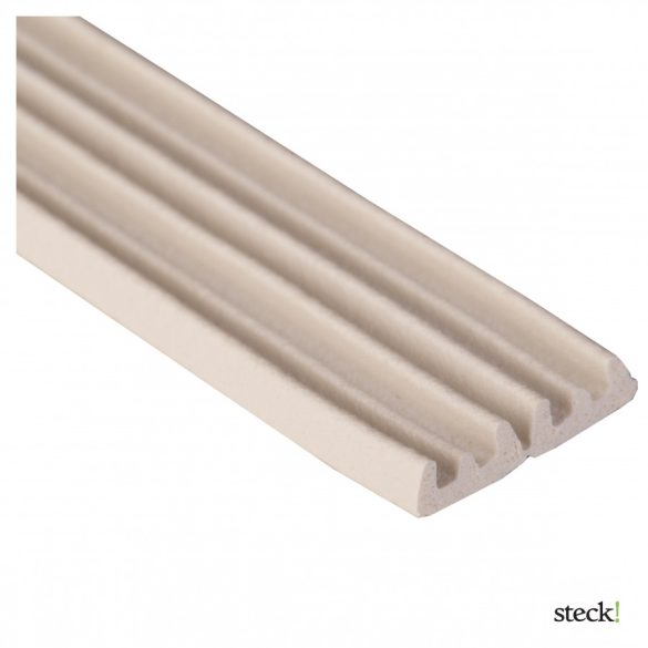 steck! Ablaktömítő, E profil, FEHÉR, 6m