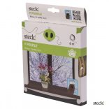 steck! Ablaktömítő, P profil, BARNA, 6m