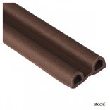 steck! Ablaktömítő, P profil, BARNA, 6m
