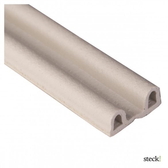 steck! Ablaktömítő, P profil, FEHÉR, 6m