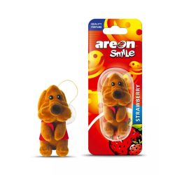 Areon autóillatosító Smile Toy Strawberry (Barna kutya)