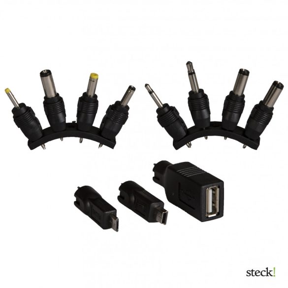 Steck! Univerzális csatlakozó szett 8+3 db