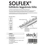 Hőtükrös regran buborék fólia tekercs (zöld)