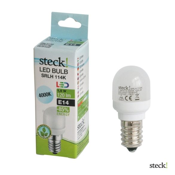 LED izzó 1,5W, E14, 4000K