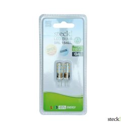 LED fényforrás, 1,5W, G4, 4000K, 2 db/BL