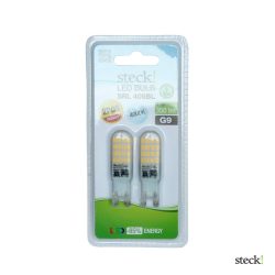 steck! LED fényforrás, 4W, G9, 4000K, 2 db/BL