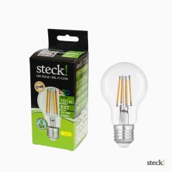 LED filament fényforrás 11W E27 2700K gömb