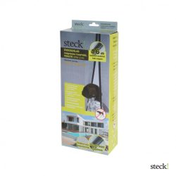   steck! Üvegszálas mágneses rovarháló ajtóra, fekete, 2400x1000mm