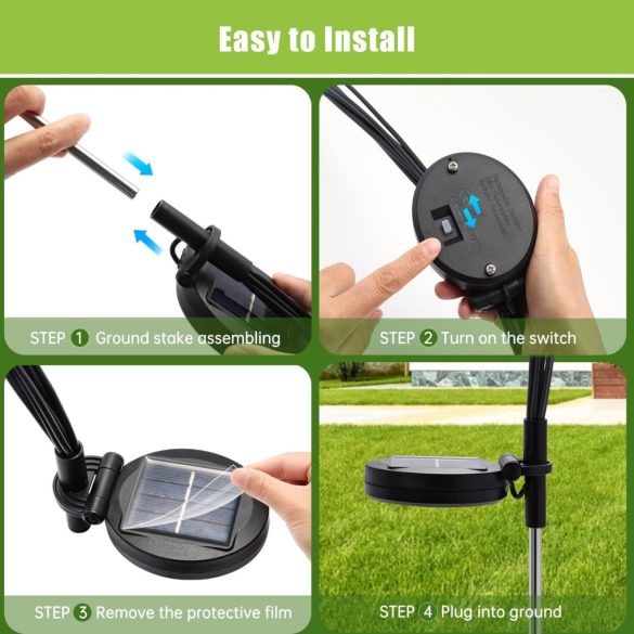 Flexibilis dekor szolárlámpa