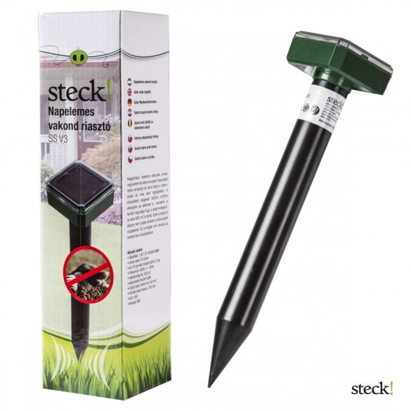steck! Napelemes vakondriasztó