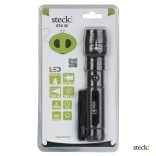 steck! Fókuszálható elemlámpa, 3W CREE LED