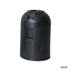  STCS F27B fekete E27 foglalat (PATTINTÓS)