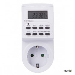 Elektronikus napi kapcsolóóra, LCD kijelzővel