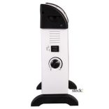 steck! Elektromos fűtőtest, felborulás elleni védelmi funkcióval