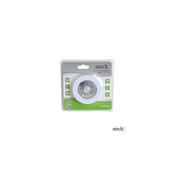 steck! Öntapadó LED gardrób lámpa, MOZGÁSÉRZÉKELŐVEL