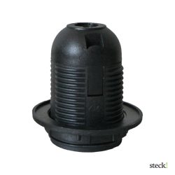 steck! Csillár foglalat, E27, fekete