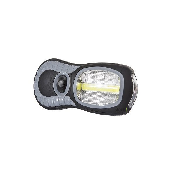 steck! Mini LED munkalámpa, 3W COB LED + 3 LED