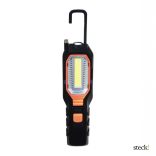 steck! TÖLTHETŐ munkalámpa 5W COB LED+1W LED