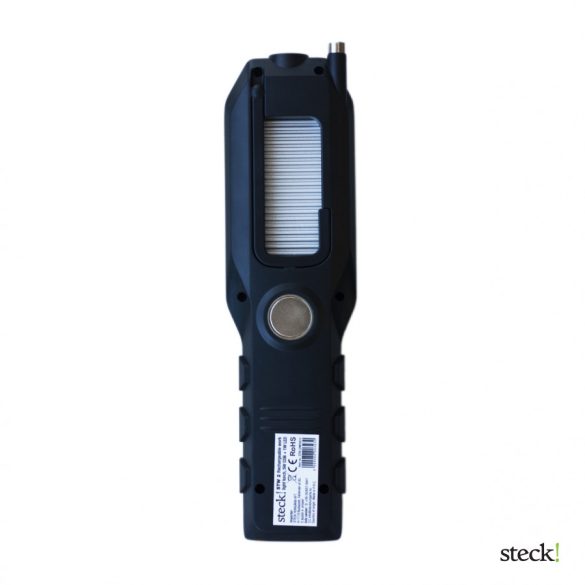 steck! TÖLTHETŐ munkalámpa 5W COB LED+1W LED