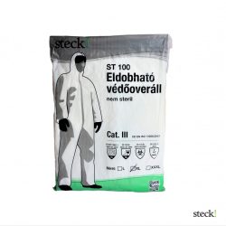 Eldobható védőoverál XL méret